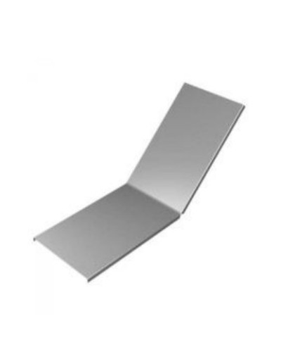 Крышка угла вертикального внутреннего 45° 100х15 (0,7) для лестничного лотка ПожТехКабель (650-800) в Таганроге Кабельные лотки Pintop.ru