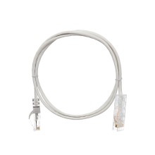 Шнур коммутационный 2хRJ45/8P8C F/UTP кат.5е (NMC-PC4SD55B-075-GY) NIKOMAX (7.5 м)