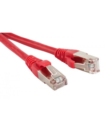 Патч-корд F/UTP Hyperline PC-LPM-STP-RJ45-RJ45-C6-10M-LSZH-RD в Таганроге Патчкорды (медные) Pintop.ru