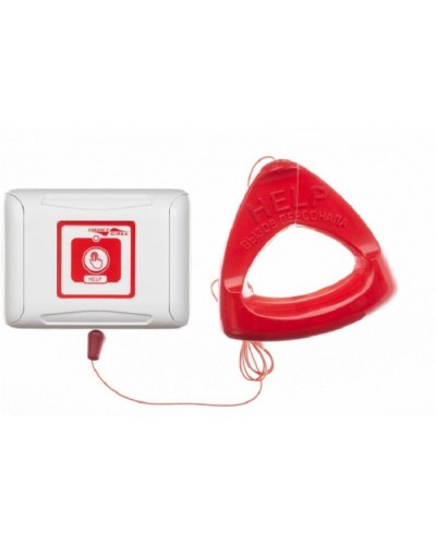 Влагозащищенная радиокнопка вызова со шнуром Hostcall MP-413W2 в Таганроге Система оповещения и трансляции Hostcall Pintop.ru