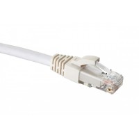 Патч-корд Cat.6 UTP 4 пары RJ45-RJ45, белый, 5м, LSZH Eurolan 21D-U6-05WT