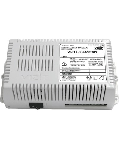 Блок управления терминала консьержа Vizit-TU412M1 в Таганроге Блоки управления многоабонентные Pintop.ru