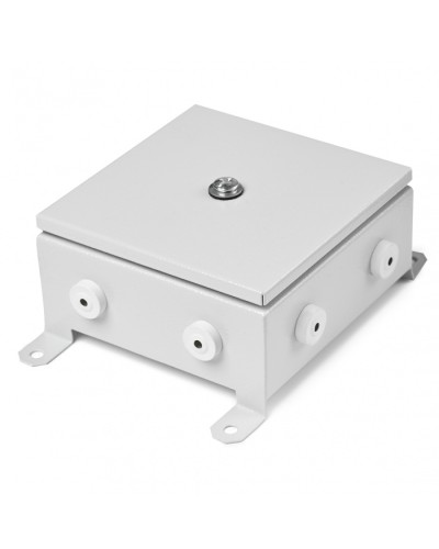 Коробка монтажная огнестойкая металлическая герметичная КМОМГ (12к х 10мм) 200х200х60 IP 54 (6 вводов) ПожТехКабель (076-453) в Таганроге Распределительные коробки Pintop.ru