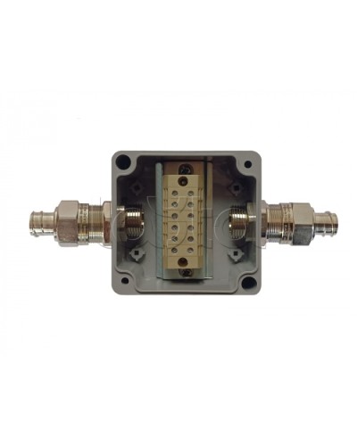 G366 А МВ (ввод провода в металлорукаве Ду15) К АЯКС IP66/IP65, 82x80x55 Магнито-контакт в Таганроге Распределительные коробки Pintop.ru