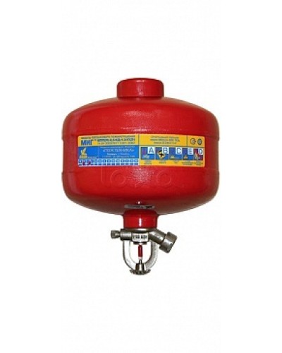 Модуль порошкового пажаротушения ПОЖТЕХНИКА МПП-2,5/68 МИГ (температура срабатывания +68°С) (красный) в Таганроге Модули порошковые Pintop.ru