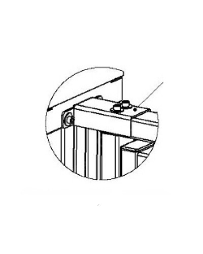 Накладка верхняя PERCo-RF01 0-03 в Таганроге Дополнительное оборудование для СКУД Pintop.ru