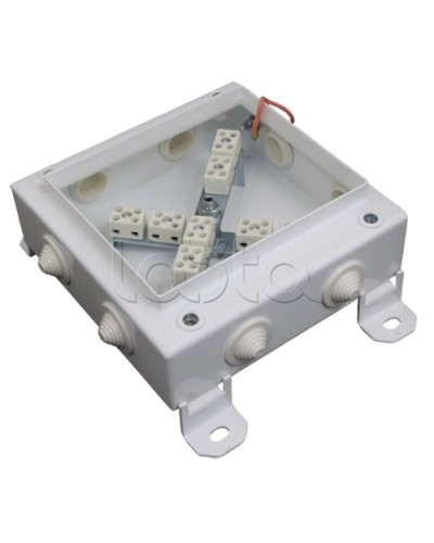 Коробка монтажная огнестойкая Гефест КМ-О (16к*6,0)-IP66 1515, 8 вводов 150х150х60 в Таганроге Распределительные коробки Pintop.ru