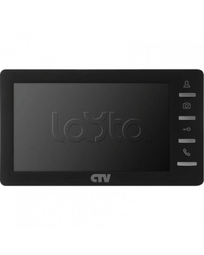Монитор видеодомофона CTV-M1701 Plus (черный) в Таганроге Абонентские IP устройства Pintop.ru