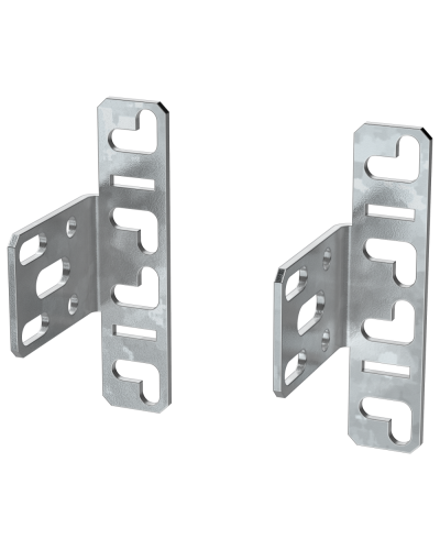 FORMAT Кронштейн профиля монтажного 50х25 тип 1 (2шт/упак) IEK (FO-00-BPRM-1) в Таганроге Аксессуары для стоек и шкафов Pintop.ru
