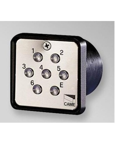 Клавиатура кодонаборная 7-кнопочная, встраиваемая Came 001S6000 в Таганроге Запчасти для шлагбаумов и автоматики Pintop.ru