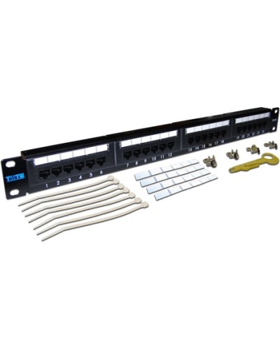 Патч-панель 19, 2U, 48 порта RJ-45 TWT TWT-PP48UTP в Таганроге Патч панель Pintop.ru