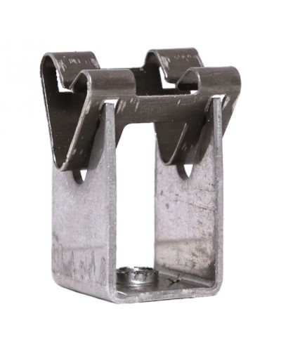 Держатель токоотвода металлический 35мм, L=20мм, Ni/Ni EKF PROxima (lp-d2115-20-ni) в Таганроге Электротехническое оборудование Pintop.ru