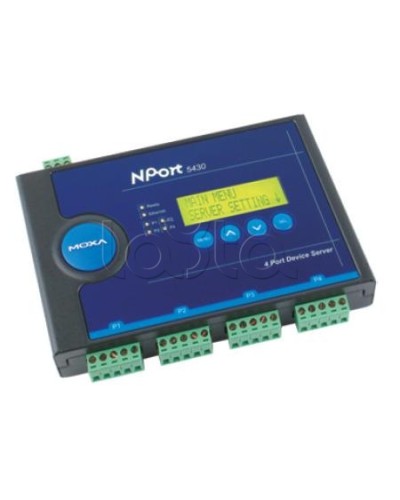 Сервер 4-портовый RS-422/485 в Ethernet Moxa NPort 5430 в Таганроге Дополнительное оборудование для ОПС Pintop.ru
