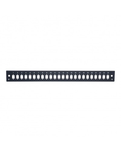 Панель лицевая для выдвижной оптич. полки, 24 SC Simplex/24 LC Duplex, черный Datarex DR-546045 в Таганроге Патч-панели Pintop.ru