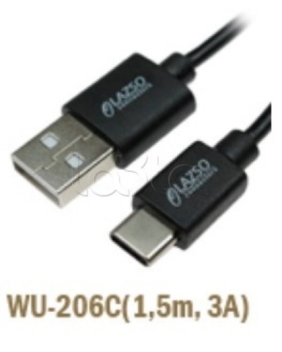 Кабель для передачи данных и зарядки LazsoWU-206C(1,5m, 3А) в Таганроге Оборудование для видеонаблюдения Pintop.ru