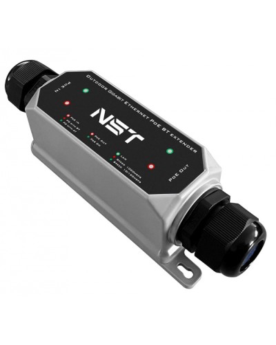 Уличный Ultra PoE удлинитель Gigabit Ethernet до 250м на 1 порт NST NS-EX-1GP/W в Таганроге Дополнительное оборудование для сетей Pintop.ru