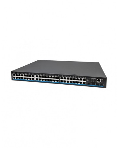 Управляемый L2 PoE коммутатор Gigabit Ethernet на 48 RJ45 PoE + 4 x GE SFP порта NST NS-SW-48G4G-PL в Таганроге Коммутаторы Pintop.ru