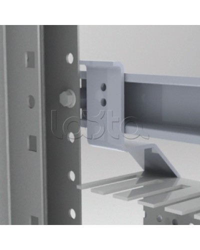 Комплект держателей перфокороба, фронтальных, 1 упаковка - 4 шт DKC R5DSF02 в Таганроге Аксессуары для стоек и шкафов Pintop.ru