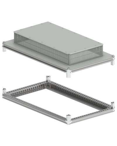 FORMAT Крыша и основание (под фланец) 600х1000мм IP31 IEK (FO-00-KOF-060-100-31) в Таганроге Аксессуары для стоек и шкафов Pintop.ru