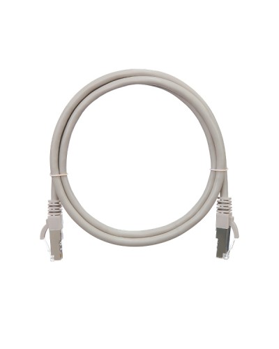 Шнур коммутационный 2хRJ45/8P8C F/UTP кат.5е (NMC-PC4SD55B-030-GY) NIKOMAX (3 м) в Таганроге Патчкорды (медные) Pintop.ru
