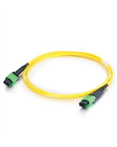 Патч-корд волоконно-оптический Hyperline FHD-MC3-9-MPOM12/AS-MPOM12/AS-A-1M-LSZH-YL в Таганроге Патч-корды и пигтейлы Pintop.ru