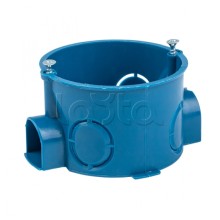 Коробка установочная КМТ-010-002 для твердых стен (68х42) с саморезами IP20 EKF (plc-kmt-010-002-r)