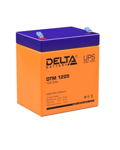 Аккумулятор свинцово-кислотный Delta DTM 1205 в Таганроге Электротехническое оборудование Pintop.ru
