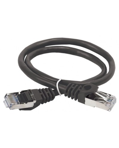 ITK Коммутационный шнур (патч-корд), кат.5Е FTP, 0,5м, черный (PC09-C5EF-05M) в Таганроге Патч-корды и пигтейлы Pintop.ru