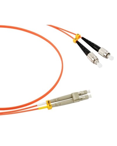 Патч-корд оптический LSZH, дуплексный, LC/PC-FC/PC, MM 50/125, 1.0м LANMASTER LAN-2LC-2FC/OM2-1.0 в Таганроге Патч-корды и пигтейлы Pintop.ru