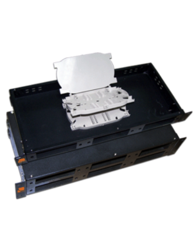 Кросс оптический 19 стоечный на 6 адаптерных панелей, 2U, с 4-мя сплайс-кассетами LANMASTER LAN-FOBM-RM-6P в Таганроге Кросс оптический Pintop.ru