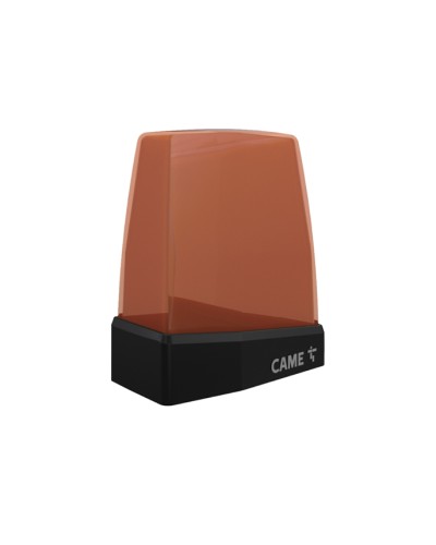 Светодиодная сигнальная лампа с оранжевым плафоном, электропитание 24/230 В Came KRX1FXSO в Таганроге Устройства радиоуправления для шлагбаумов и автоматики Pintop.ru