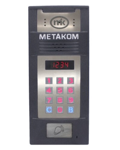 Многоабонентый антивандальный блок вызова со встроенной видеокамерой Метаком MК2018-RFiV в Таганроге Блоки вызова многоабонентные Pintop.ru
