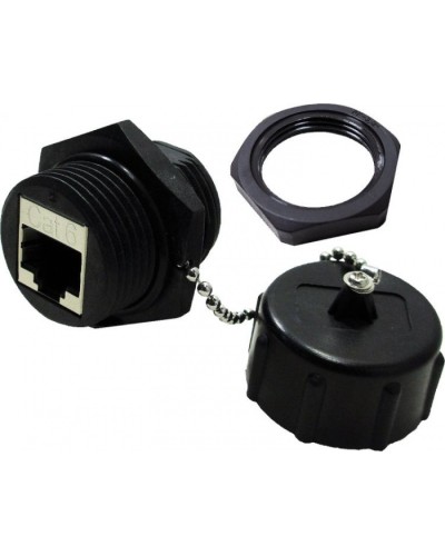 Модуль соединительный индустриальный, IP67, экранированный, кат.6 LANMASTER LAN-KCP45S6-WP в Таганроге Проходные адаптеры Pintop.ru