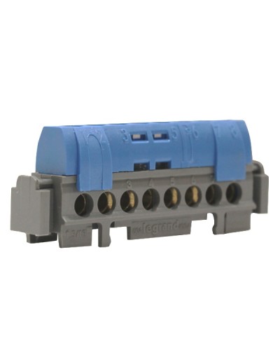 Клеммная колодка IP 2X нейтраль синяя Legrand 004842 в Таганроге Клеммные колодки Pintop.ru