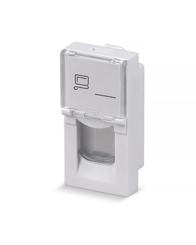 Вставка 45x22,5 (Mosaic) для 1 модуля формата Keystone Jack Cabeus (FP-L-22,5-1M) в Таганроге Модули Keystone Pintop.ru