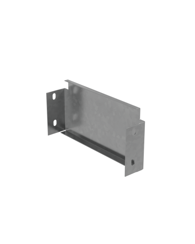 Заглушка лотка 100х100 мм ПЛЮС INOX304 КМ-Профиль (ZUplus100-100 INOX304) в Таганроге Аксессуары для лотков Pintop.ru