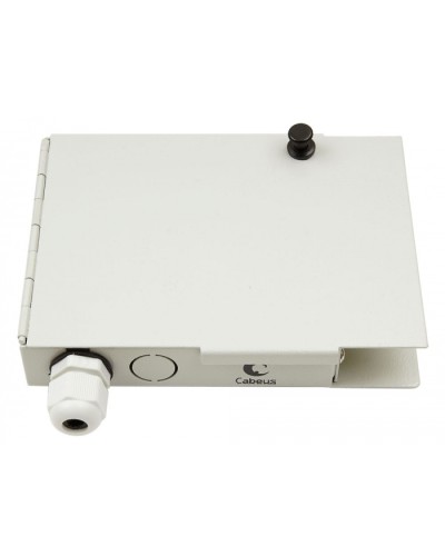 Бокс оптический настенный 19 на 4 ST/FC порта Cabeus JJT-4-ST в Таганроге Кросс оптический Pintop.ru