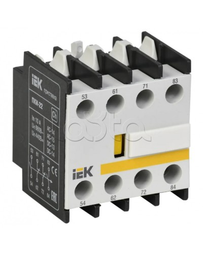 Приставка ПКИ-22 дополнительные контакты 2з+2р (KPK10-22) в Таганроге Дополнительное оборудование для ОПС Pintop.ru