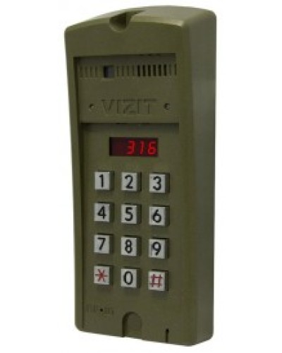 Блок вызова для совместной работы с БУД-302 Vizit БВД-316R в Таганроге Блоки вызова многоабонентные Pintop.ru
