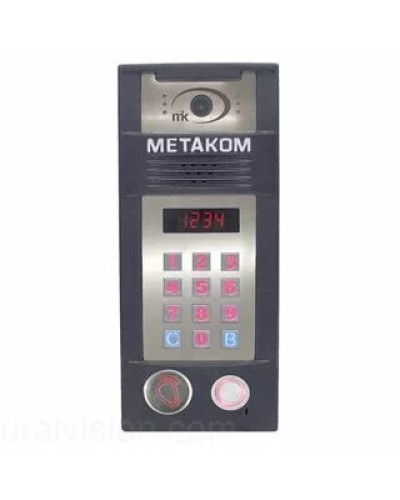 Многоабонентый антивандальный блок вызова со встроенной гибридной видеокамерой Метаком MК2018-TMRFVH в Таганроге Блоки вызова многоабонентные Pintop.ru