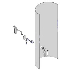 Крышка с замком разблокировки CAT-X Came 119RIX012