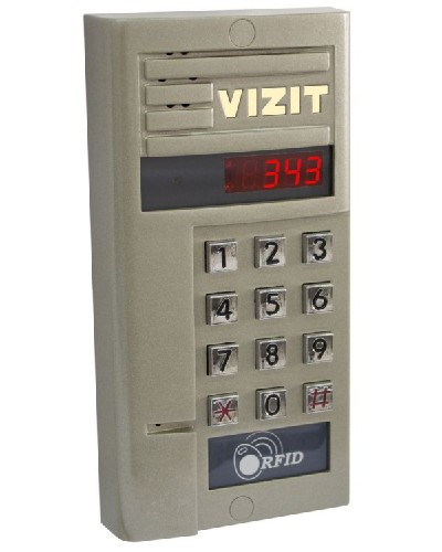 Блок вызова домофона Vizit БВД-343FCPL в Таганроге Блоки вызова многоабонентные Pintop.ru