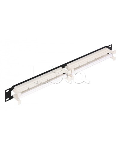 Патч-панель 1U 100 пар NIKOMAX (NMC-RB110-100) в Таганроге Кроссовое оборудование тип 110 Pintop.ru