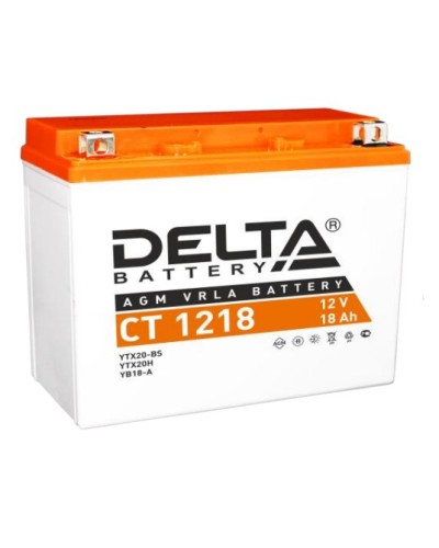 Аккумулятор АКБ 12 - 18 Delta CT 1218 в Таганроге Электротехническое оборудование Pintop.ru