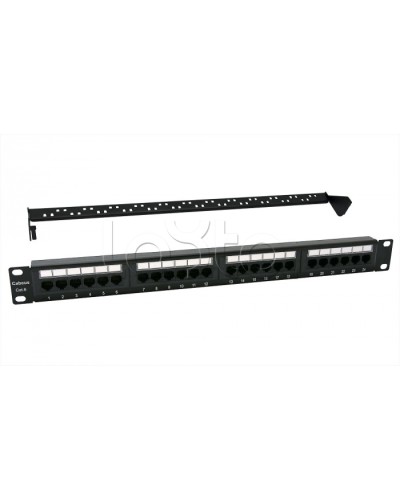 Патч-панель 19, 1U, 24xRJ45 Cabeus PL-24-Cat.6-Dual IDC в Таганроге Патч панель Pintop.ru