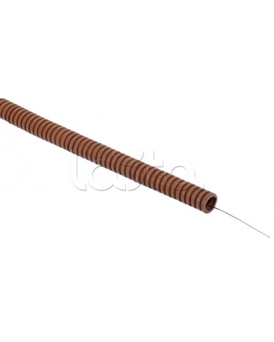 ELASTA Труба гофр. ПВХ d=20мм с зондом дуб (25м) IEK (ET-TG21-121-020-025-K24) в Таганроге Труба гофрированная Pintop.ru
