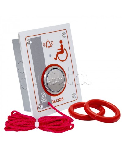 Кнопка ВЫЗОВ Омега Саунд AL-RB-1 (исп.М) в Таганроге Аксессуары для СОУЭ Pintop.ru