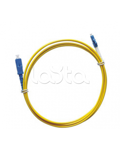 Патч-корд оптический LANMASTER LAN-ST-SC/SA-15.0 в Таганроге Патч-корды и пигтейлы Pintop.ru