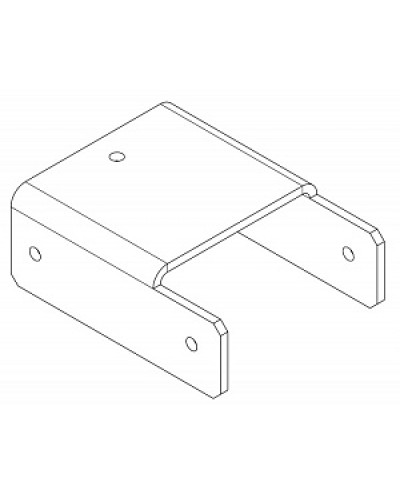 Накладка прямая нижняя PERCo-MB-16.4 в Таганроге Дополнительное оборудование для СКУД Pintop.ru