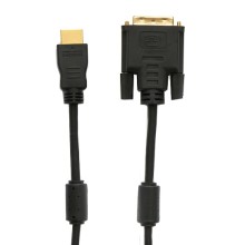 Шнур HDMI - DVI-D gold 7 м с фильтрами (5шт/уп) REXANT 17-6307